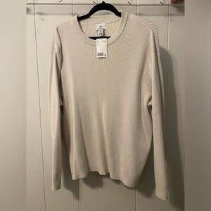 H&M Cream NWT Sweater